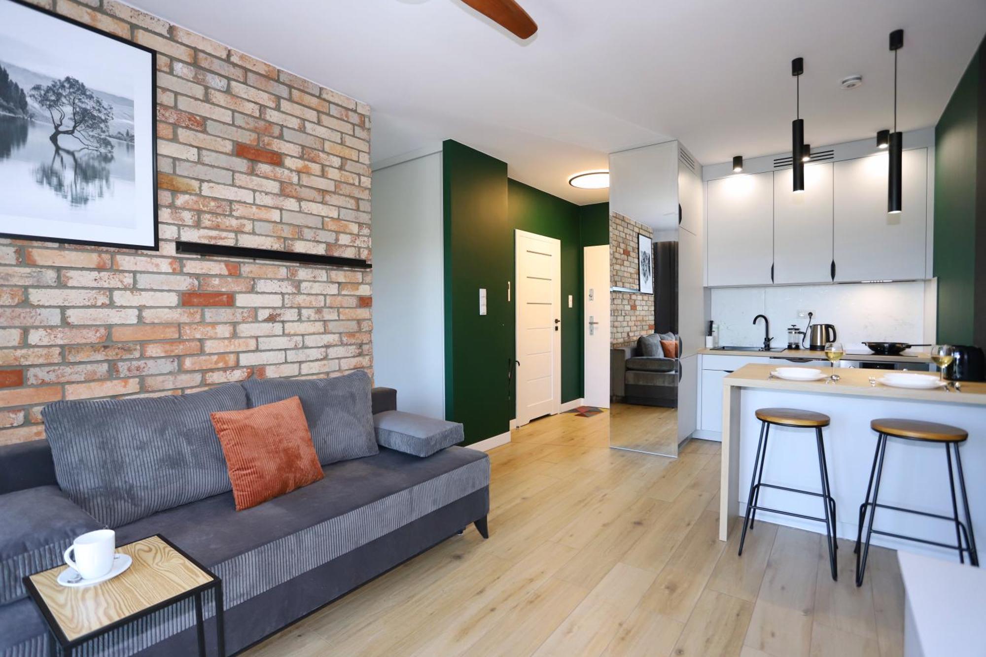 Apartament Zielone Podwale ヴァウブジフ エクステリア 写真