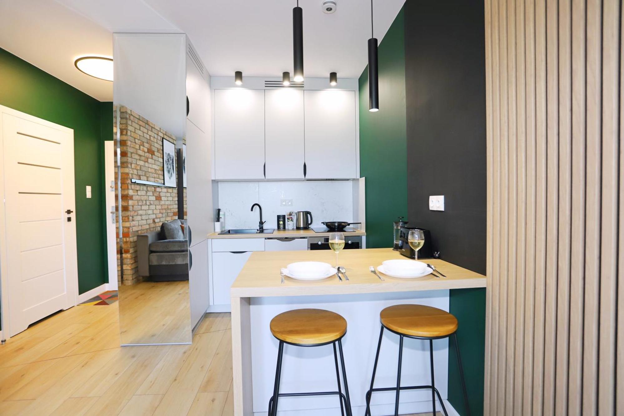 Apartament Zielone Podwale ヴァウブジフ エクステリア 写真